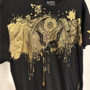 Switch Black and Gold Graphic Men's Tee